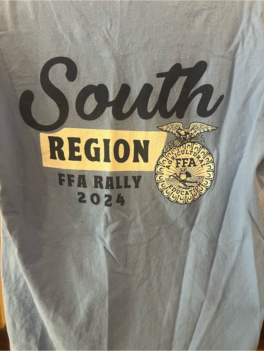 Gildan Blue Short Sleeve 'South Region FFA Rally 2024' Tee